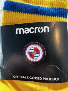 Reading Football Club Anniversary 21/22 Season Football Sock Size L Brand New for sale on Ebay