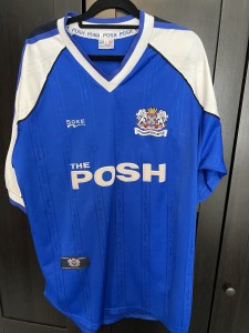 Peterborough United FC Shirt 1999/2000 Mens Large for sale on Ebay
