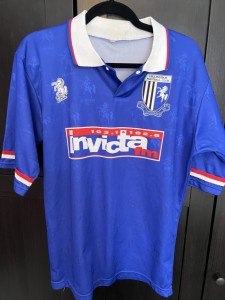 Vintage Gillingham FC 1995/96 Home Shirt Invicta FM Football Jersey Men’s Large for sale on Ebay