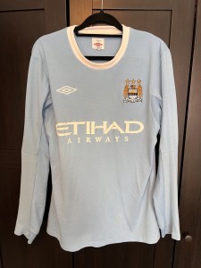 Manchester City Umbro Home 2009/10 Football Shirt Men’s Medium for sale on Ebay