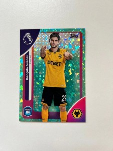 Topps Premier League 2025/26 Goncalo Guedes Wolves Green Crystal /499 Card  for sale on Ebay