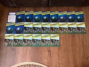CHELSEA FC HOME PROGRAMME SET 1982/1983 (24) LEAGUE  DIVISION 2 / CUP for sale on Ebay