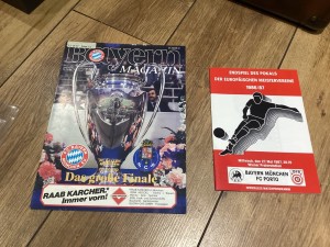 BAYERN MUNICH V PORTO 1987 EUROPEAN CUP FINAL - ORIGINAL + BAYERN EDITION EXC for sale on Ebay