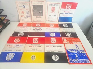 Vintage Wales International Football Match Programmes 1950s-60s Lot Ninian Park for sale on Ebay
