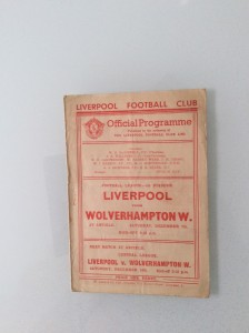 LIVERPOOL V WOLVERHAMPTON WANDERERS 07.12.1946 for sale on Ebay