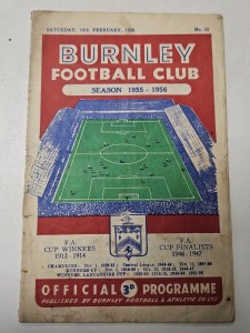 Burnley Reserves V Blackpool Reserves 1955-1956 PROGRAMME for sale on Ebay