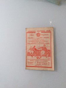 LIVERPOOL V WOLVERHAMPTON WANDERERS 18.03.1950 for sale on Ebay