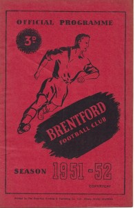 Brentford v West Ham United 1951/52 Football League (21st April) for sale on Ebay