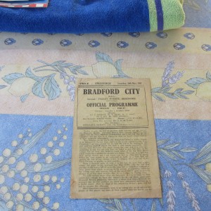Bradford City v Doncaster Div 3 North 1946/7 for sale on Ebay