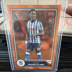 Topps 2026/27 Premier League Ephron Mason-Clark Coventry City RC #271 /25 for sale on Ebay