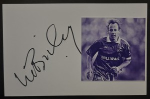 Les Briley Hand Signed White Card Millwall  for sale on Ebay