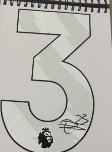 Geovany Quenda hand signed number 3 for sale on Ebay
