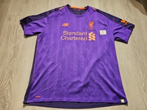 Mens New Balance Liverpool Away football shirt 18/19 Size XL for sale on Ebay