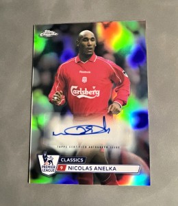 Topps Premier League Chrome Classics 2026/27 Nicolas Anelka Liverpool Auto CC-NA for sale on Ebay