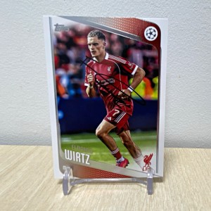 Signed Florian Wirtz Liverpool Collectors Rare Premier League 1/1 Auto Card for sale on Ebay