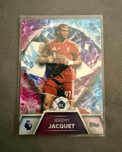 Topps Premier League 2026/27 Jérémy Jacquet Rookie Liverpool DR4 Card for sale on Ebay