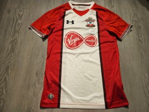 Mens Under Armour Southampton Home football shirt 2017 - 2018 Size S/M for sale on Ebay