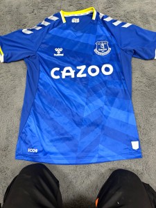Everton Home Shirt 2021/2022 for sale on Ebay
