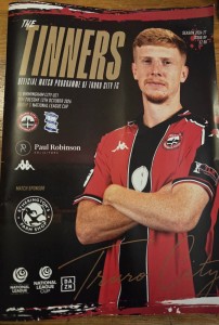 TRURO CITY v BIRMINGHAM CITY U21s 13.10. 26 NATIONAL LEAGUE CUP  PROGRAMM for sale on Ebay