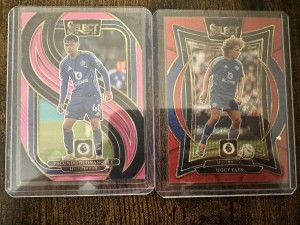Leicester City Numbered Card Duo for sale on Ebay