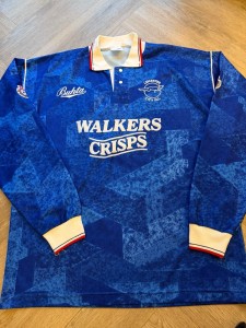Leicester City Football Shirt 1990 Size Large By Bukta  for sale on Ebay