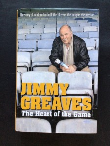 Autograph  Jimmy Greaves Tottenham / West Ham Signed Book  The Heart of The Game for sale on Ebay