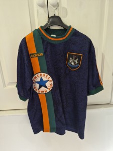 Original Adidas Newcastle United 1997/1998 Away Shirt Mens Large for sale on Ebay