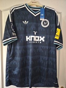 adidas Newcastle United Away Shirt Blue Short Sleeve Adults for sale on Ebay