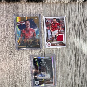 Topps Premier League 26/27 Nottingham Forest, Wood Relic & FF /50, Abbott Auto for sale on Ebay