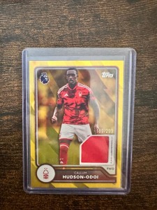 Callum Hudson-Odoi Relic Card Topps Flagship PL 26/27 189/299 Nottingham Forest for sale on Ebay
