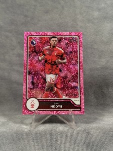Dan Ndoye Premier League Flagship 2026/27 - Nottingham Forest by Topps - Pink Sp for sale on Ebay