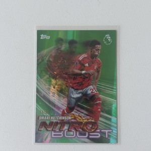 Omari Hutchinson /99 Nitro Boost Topps Premier League 2026-27 Nottingham Forest for sale on Ebay