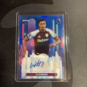 OLLIE WATKINS SP #/99 AUTO! 2025-26 Topps Finest EPL ASTON VILLA for sale on Ebay