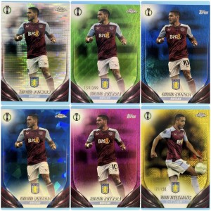 2023/24 Topps Flagship UCC **20-CARD ASTON VILLA BUNDLE** Parallels/Numbered for sale on Ebay