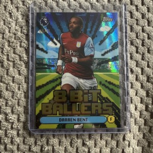 Topps Premier League 2026/27 8-Bit Ballers Darren Bent 6/10 Aston Villa 8B3 for sale on Ebay