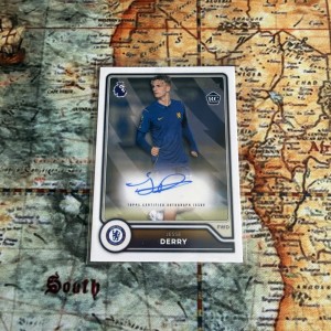 Topps Premier League Jesse Derry Chelsea Rookie Autograph Sports Trading Card for sale on Ebay