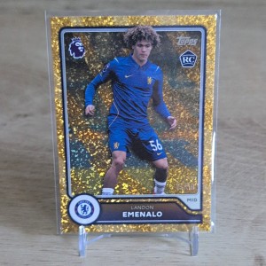 Topps Premier League Flagship 2026/27 Landon Emenalo Chelsea RC /50 for sale on Ebay