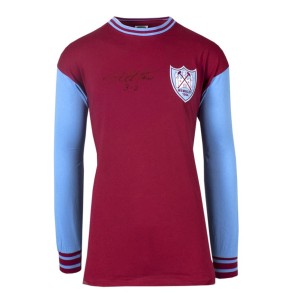 Sir Geoff Hurst Front Signed West Ham Shirt - 