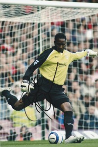 Shaka Hislop [West Ham] Signed 12x8 Colour Photo for sale on Ebay