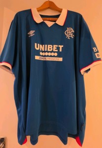 New With Tags 5XL XXXXXL Rangers umbro Short Sleeve Football Shirt for sale on Ebay