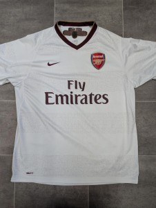 Rare Original Arsenal 2007/2008 Herbert Chapman Away Shirt Large NIKE VGC for sale on Ebay