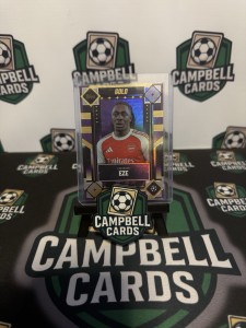 Topps UCC Gold 2025/26 Arsenal Eberechi Eze /50 Purple Parallel for sale on Ebay