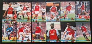 1992 TOPPS STADIUM CLUB - COMPLETE ARSENAL TEAM SET for sale on Ebay