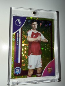 Kai Havertz 020/299 Topps Premier League 2025/26 Arsenal Gold Sparkle Parallel for sale on Ebay