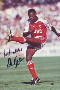 Paul Davis [Arsenal] Signed 12x8 Colour Photo for sale on Ebay