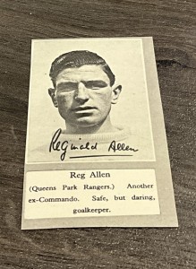 L T A ROBINSON 1950’S FOOTBALLERS REG ALLEN QUEENS PARK RANGERS for sale on Ebay