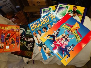 Job Lot Panini SEALED Stickers Books 1990s football  Disney  Power Rangers etc for sale on Ebay