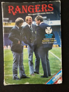 Rangers V Celtic Thursday 1st January 1987 Football Programme for sale on Ebay