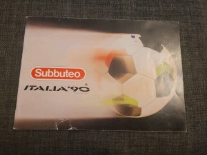 SUBBUTEO ORIGINAL RARE ITALIA 1990 FULL COLOUR CATALOGUE IN VERY NICE CONDITION. for sale on Ebay
