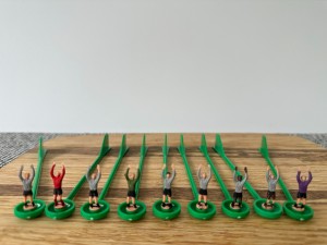 Small Job Lot of 9 x Original Subbuteo Lightweight (LW) Goalkeepers for sale on Ebay